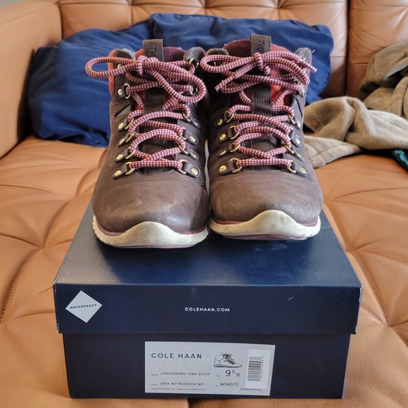 Cole Haan Zerogrand Hiking Boot, Waterproof! in Java Nubuck Suede - Picture 5 of 5